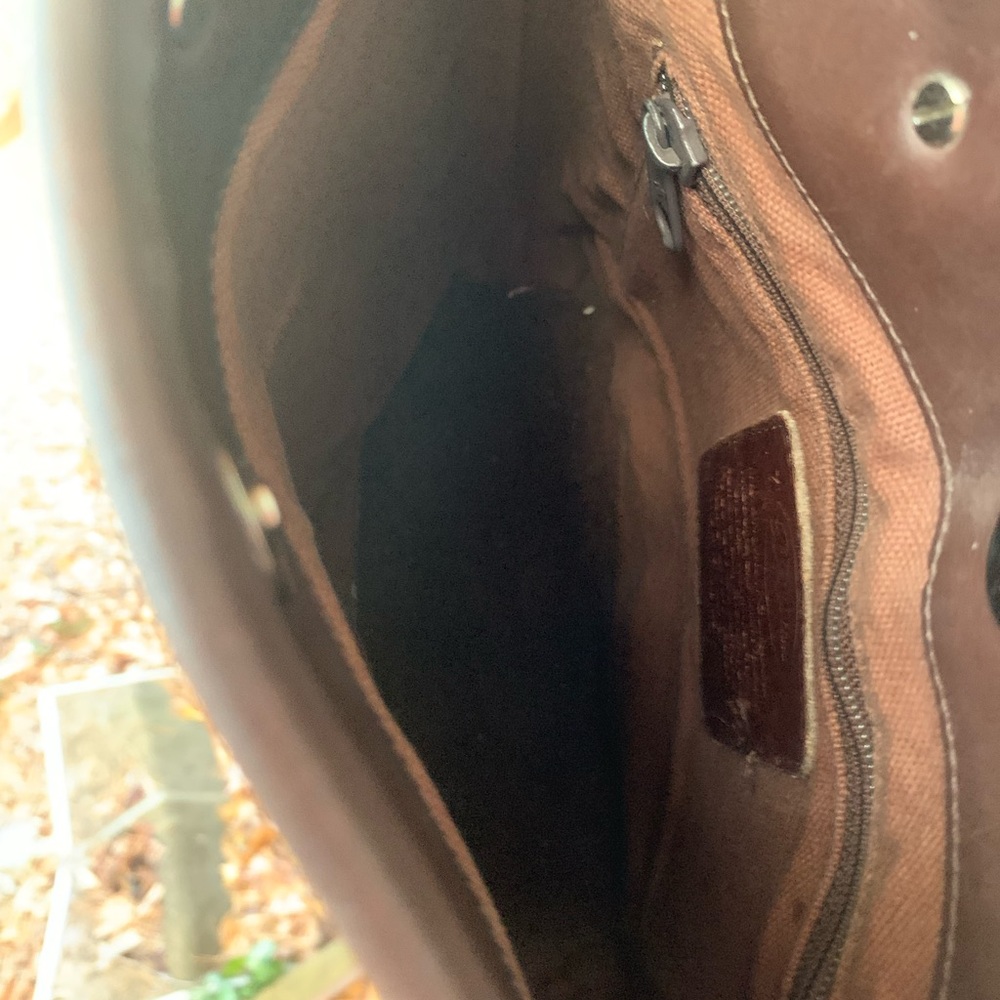 Chocolate brown Brighton mini tote - Picture 3 of 4